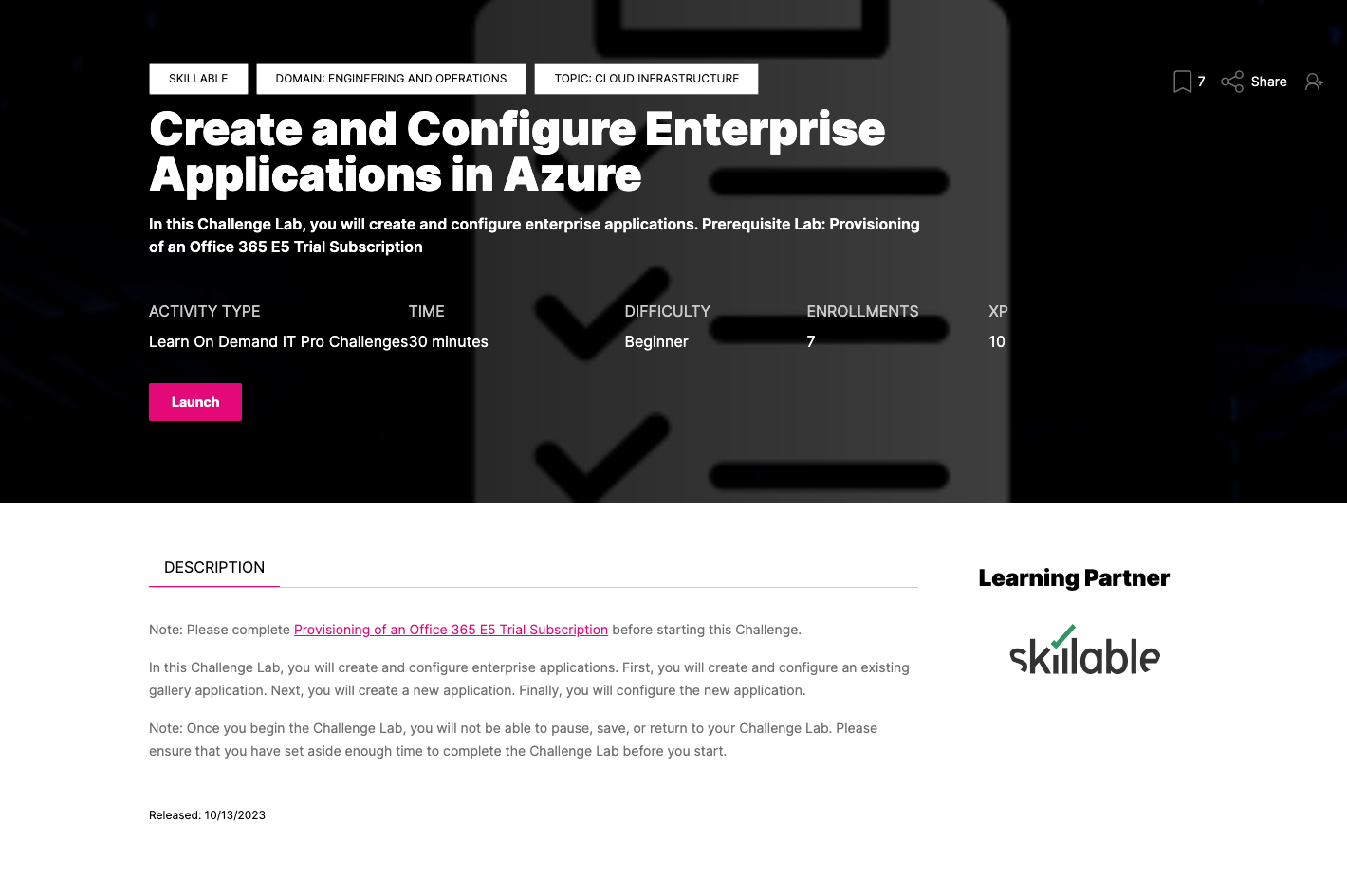 Create and Configure Enterprise Applications in Azure | Cybrary 2024-01-11 15-30-13.png