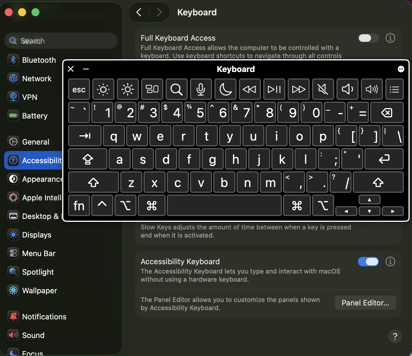 Virtual Keyboards
